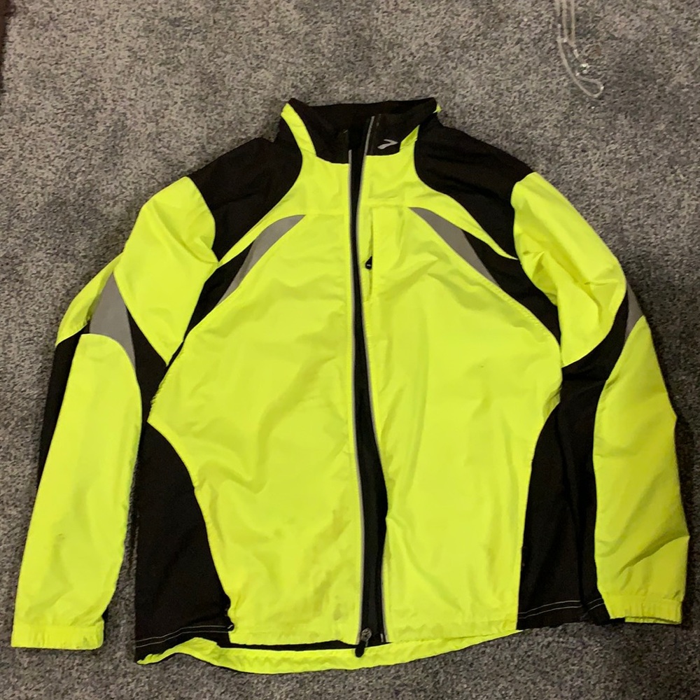 Preowned Brooks cycling/running reflective jacket